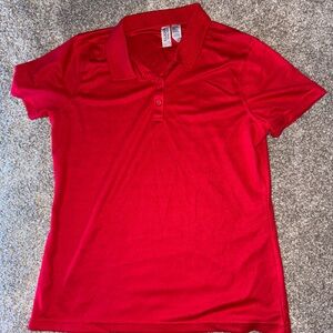 Clique Red Polo Shirt